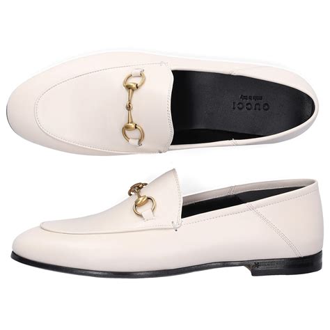 gucci white loafers 153991 price|gucci loafers female.